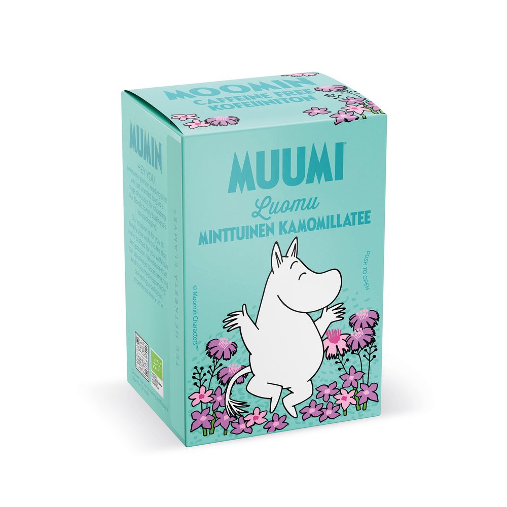 Moomintroll Organic Mint & Chamomile Tea - The Official Moomin Shop