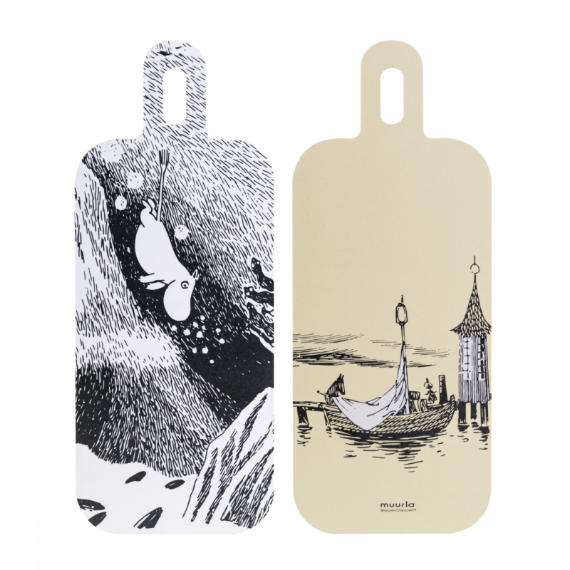 Moomin Adventures Chop & Serve Board 13x33cm - The Official Moomin Shop