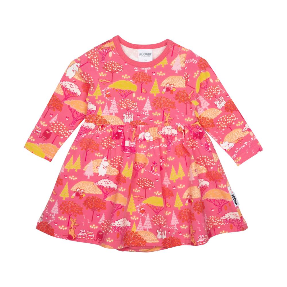 Moomin Harvest Bodysuit Dress Red - Martinex - The Official Moomin Shop
