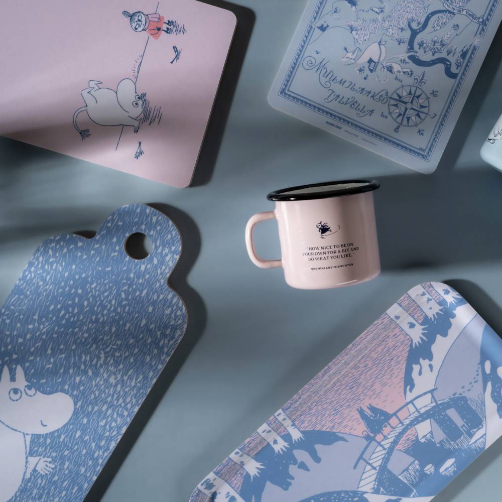Moomin Dreamy Winter Mug 2,5dl - The Official Moomin Shop