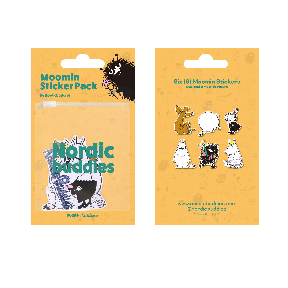 Stinky Stickers 6-set - The Official Moomin Shop