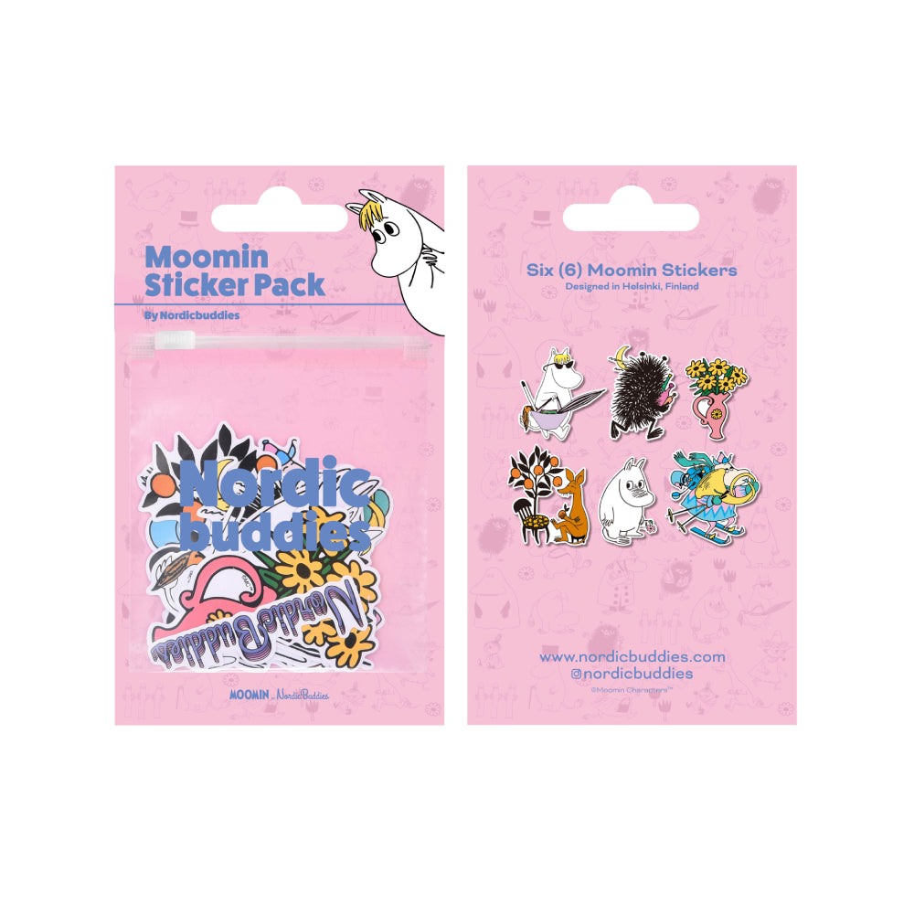 Snorkmaiden Stickers 6-set - Nordicbuddies - The Official Moomin Shop