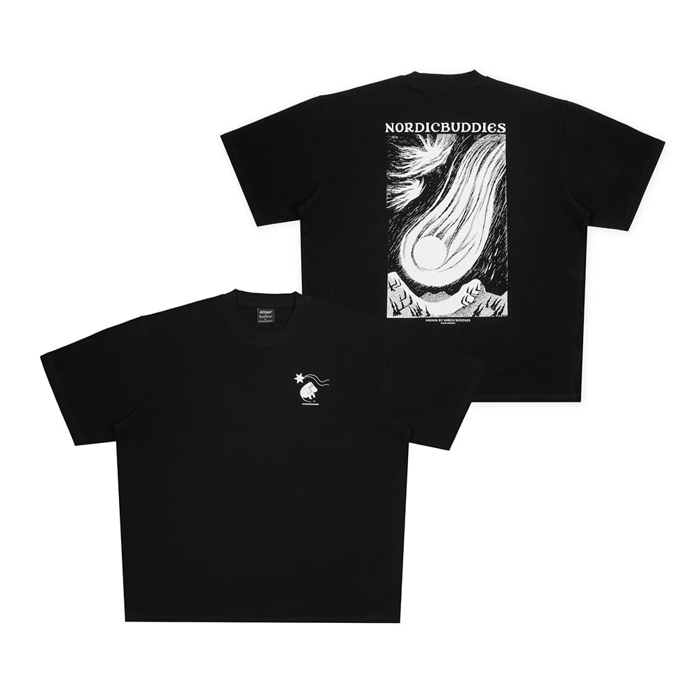 Moomin Comet T-shirt Unisex Black - The Official Moomin Shop