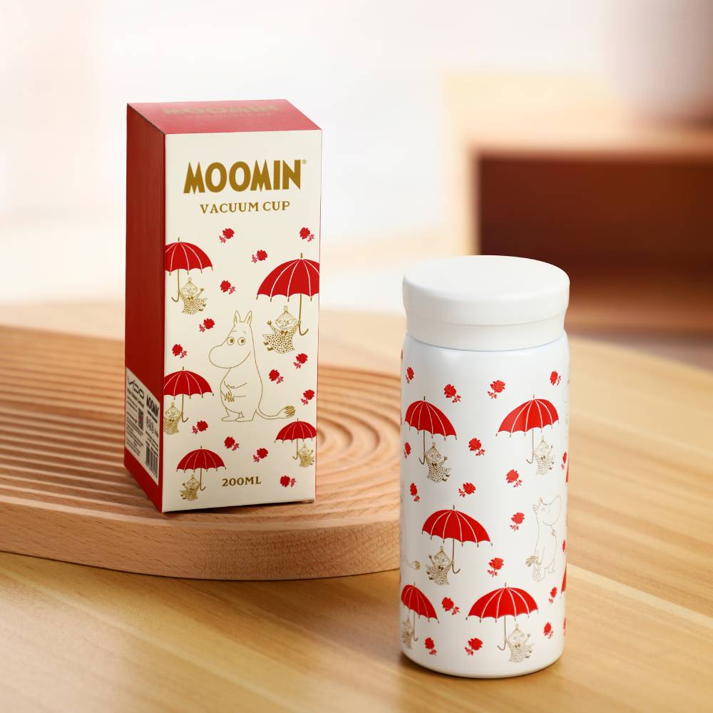 Little My Umbrella Vacuum Cup 200ml - Vipo - The Official Moomin Shop