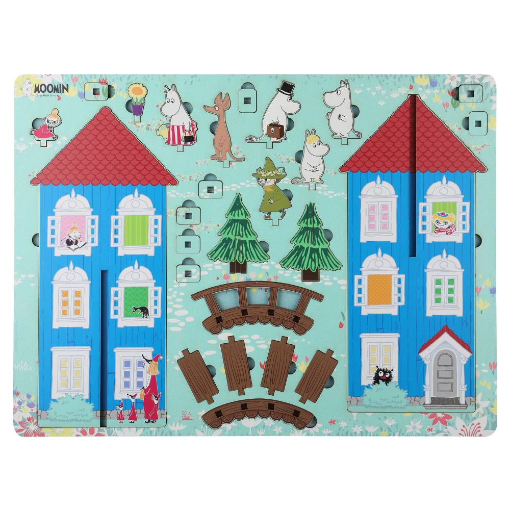 Moominhouse Puzzle Playset – Martinex - The Official Moomin Shop