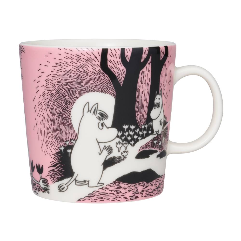 Moomin Love Mug Pink 0,4L - Moomin Arabia - The Official Moomin Shop