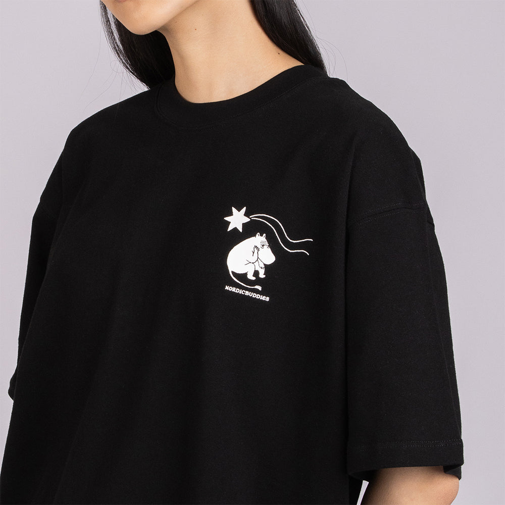 Moomin Comet T-shirt Unisex Black - The Official Moomin Shop