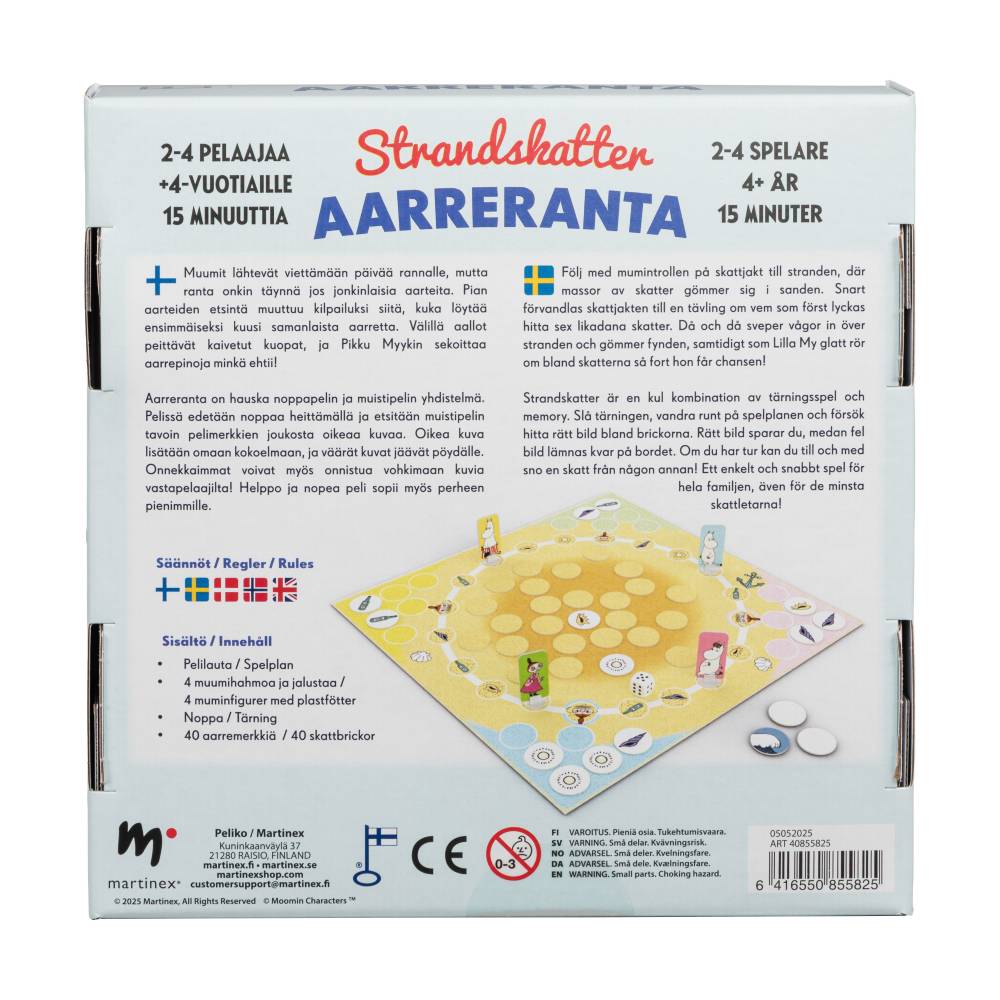 Moomin Treasure Beach Game - The Official Moomin Shop