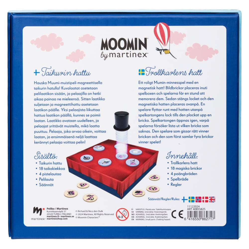 The Hobgoblin's Hat Game - The Official Moomin Shop
