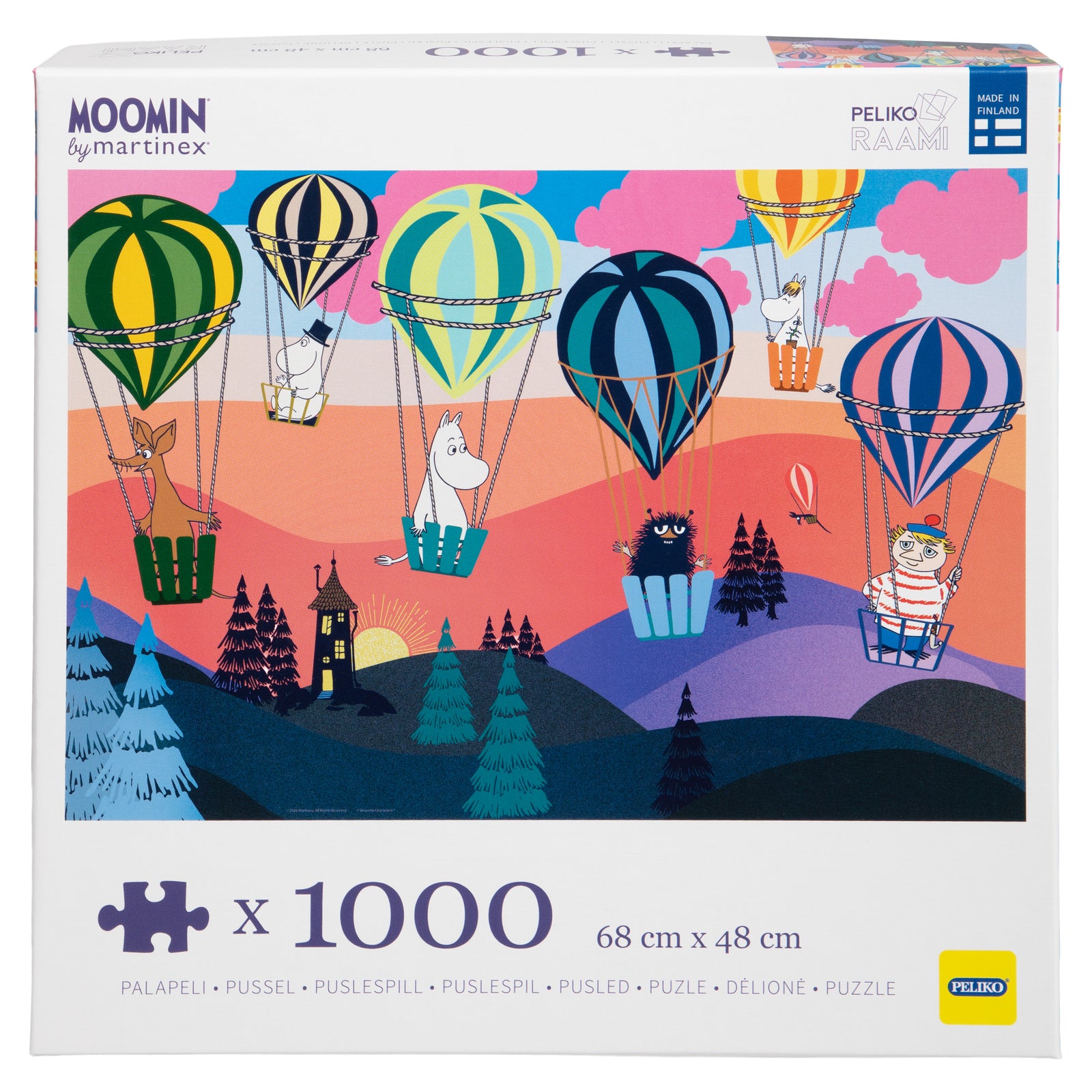 Moomin Early Flight Puzzle 1000pcs - The Official Moomin Shop