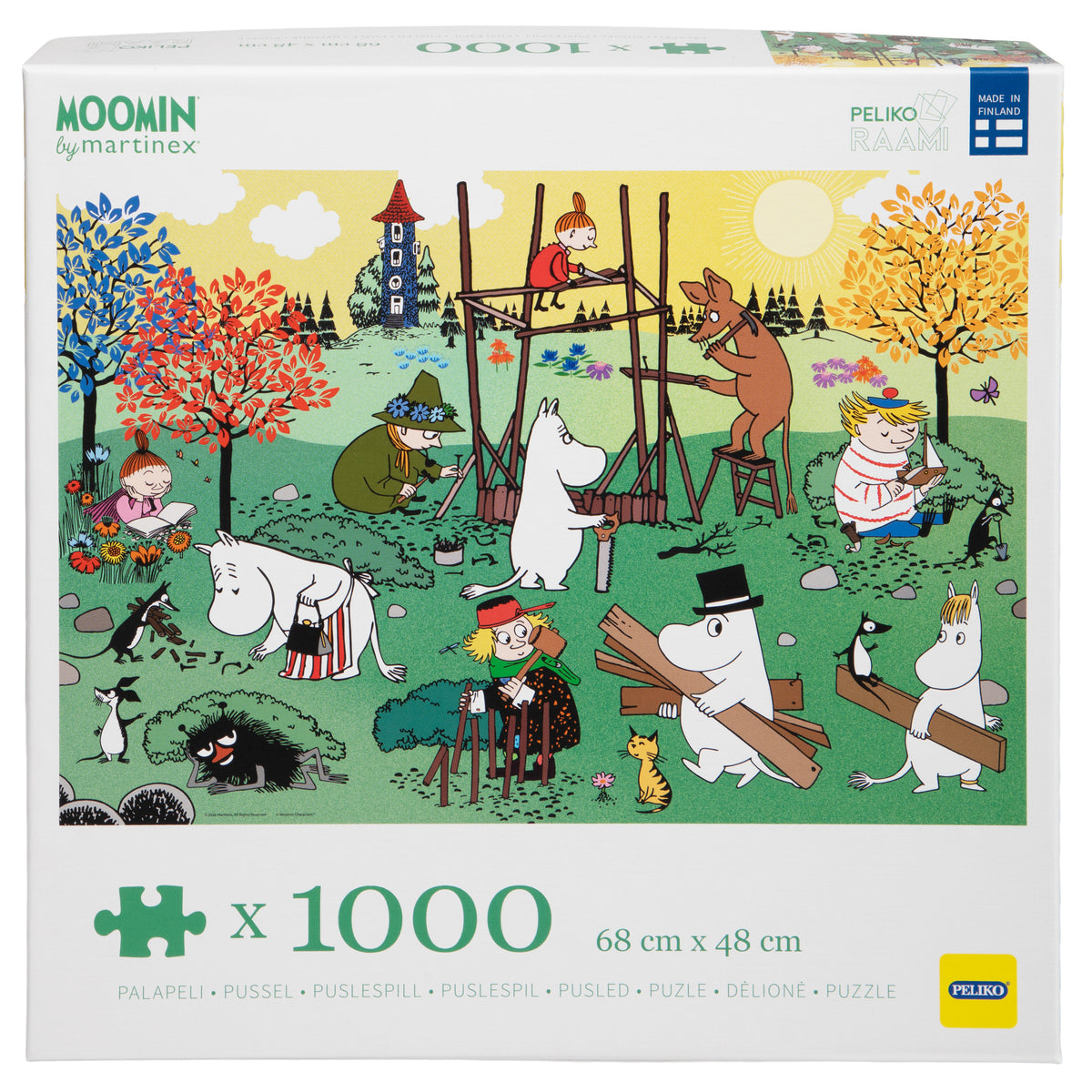 Moomin Busy Bees Puzzle 1000pcs - The Official Moomin Shop
