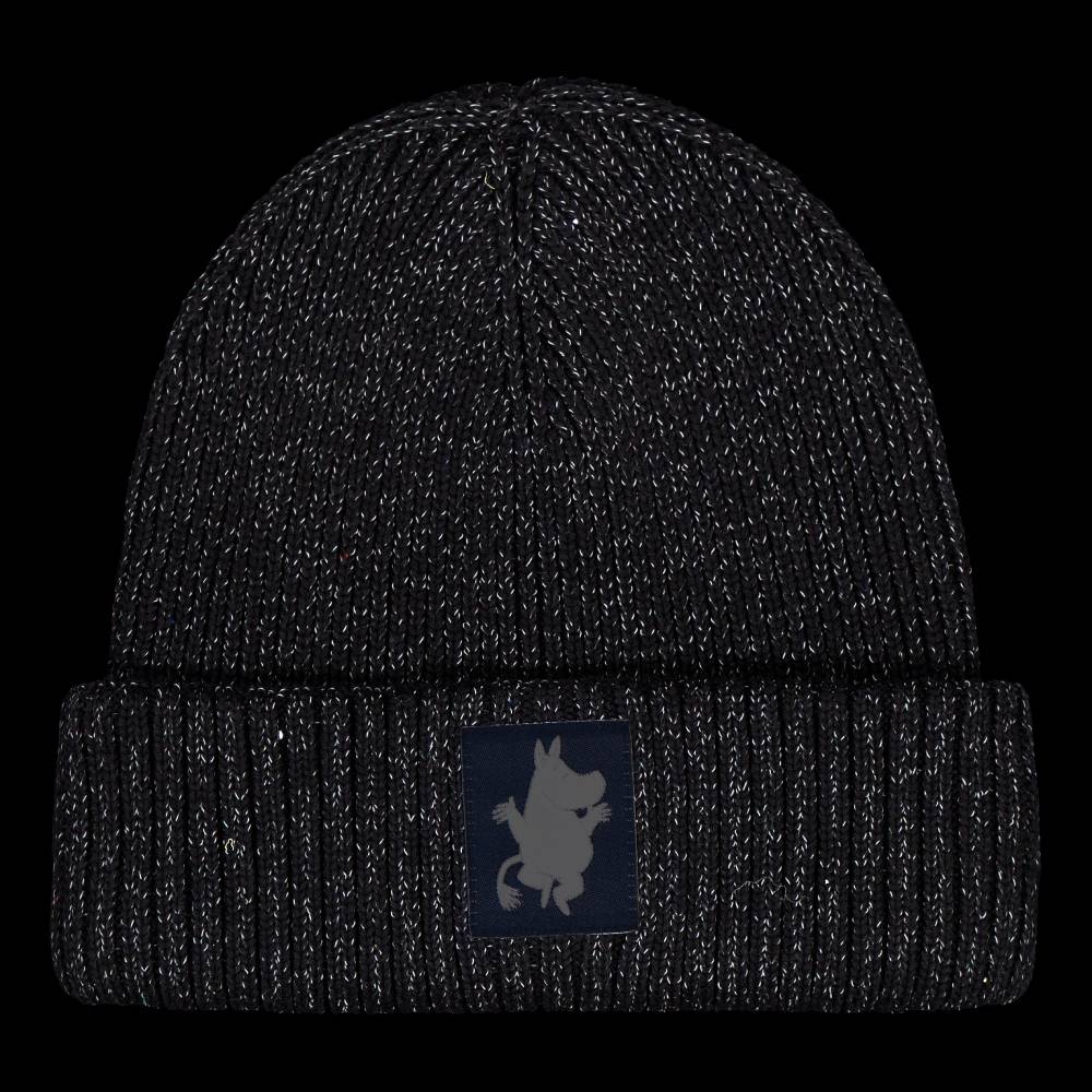 Moomintroll Reflecting Beanie Black - The Official Moomin Shop