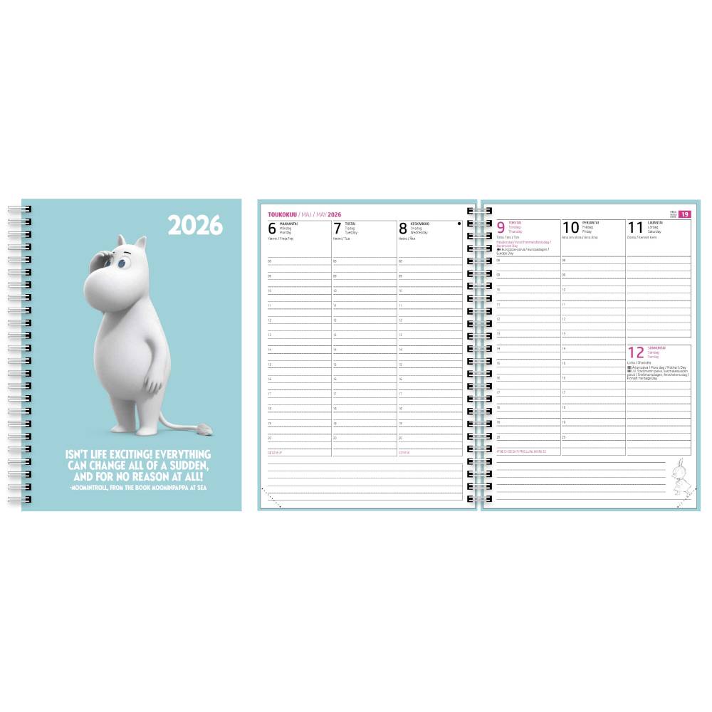 Moomintroll Calendar 2026 - The Official Moomin Shop
