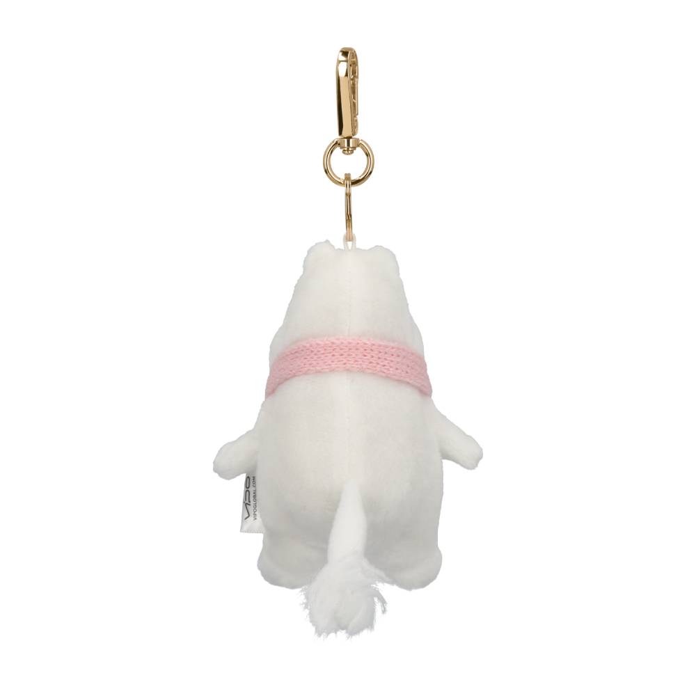 Moomintroll Pink Ribbon Keyring - The Official Moomin Shop