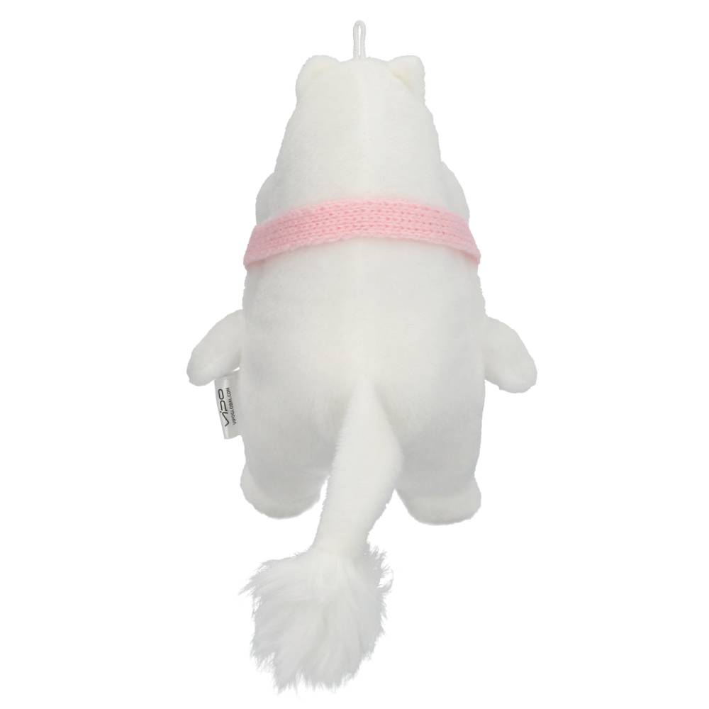 Moomintroll Pink Ribbon Plush Toy 17cm - The Official Moomin Shop