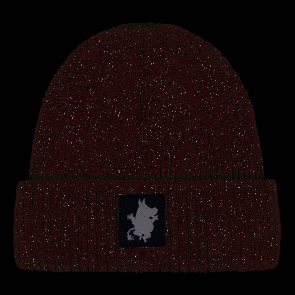 Moomintroll Reflecting Beanie Red - The Official Moomin Shop