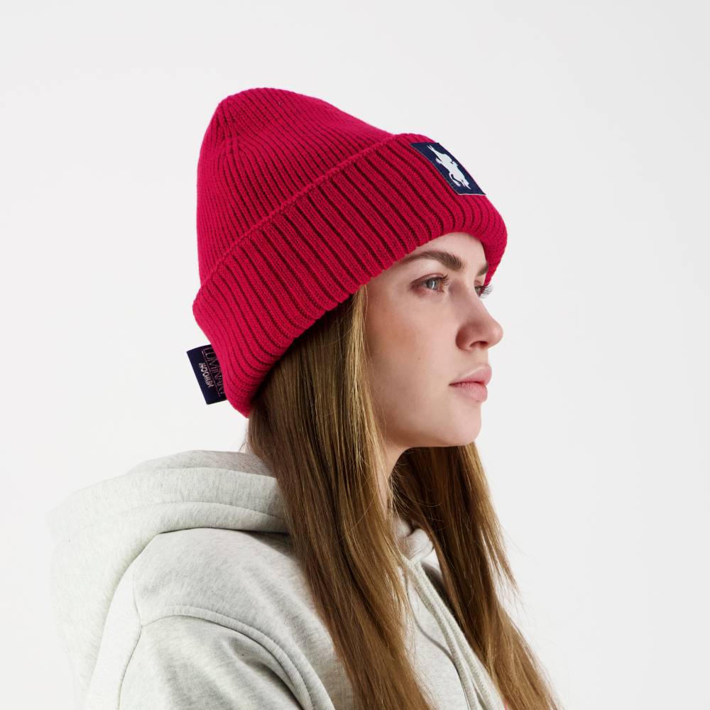 Moomintroll Reflecting Beanie Red - The Official Moomin Shop