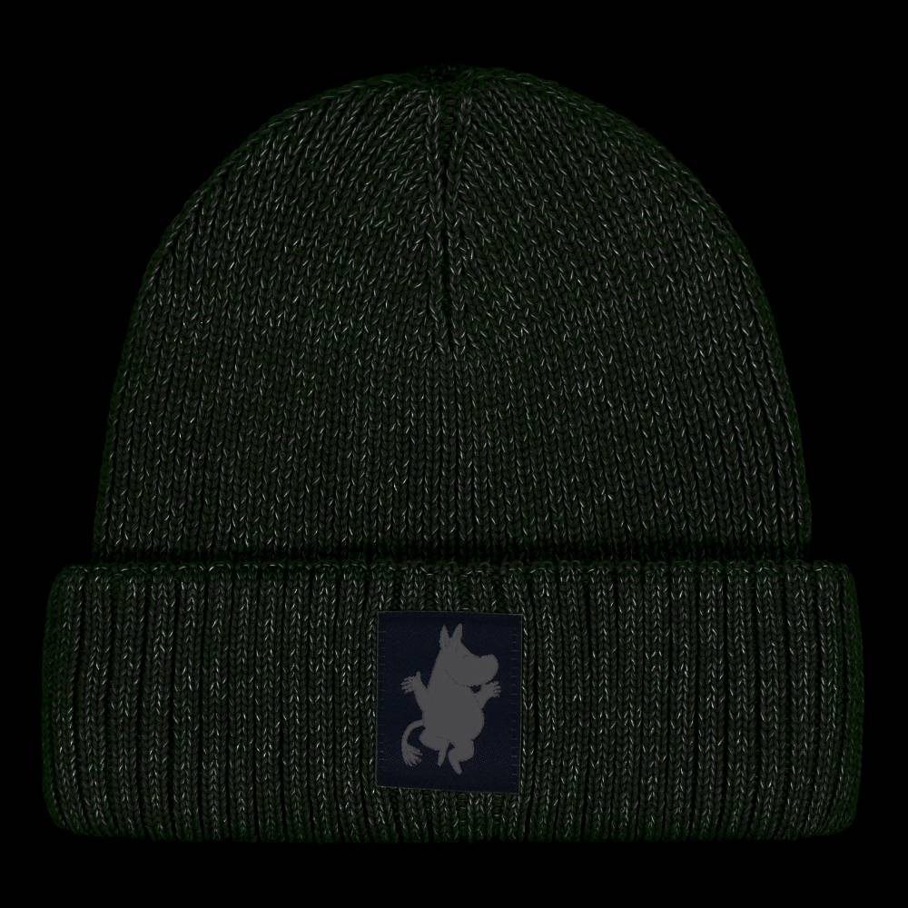 Moomintroll Reflecting Beanie Green - The Official Moomin Shop