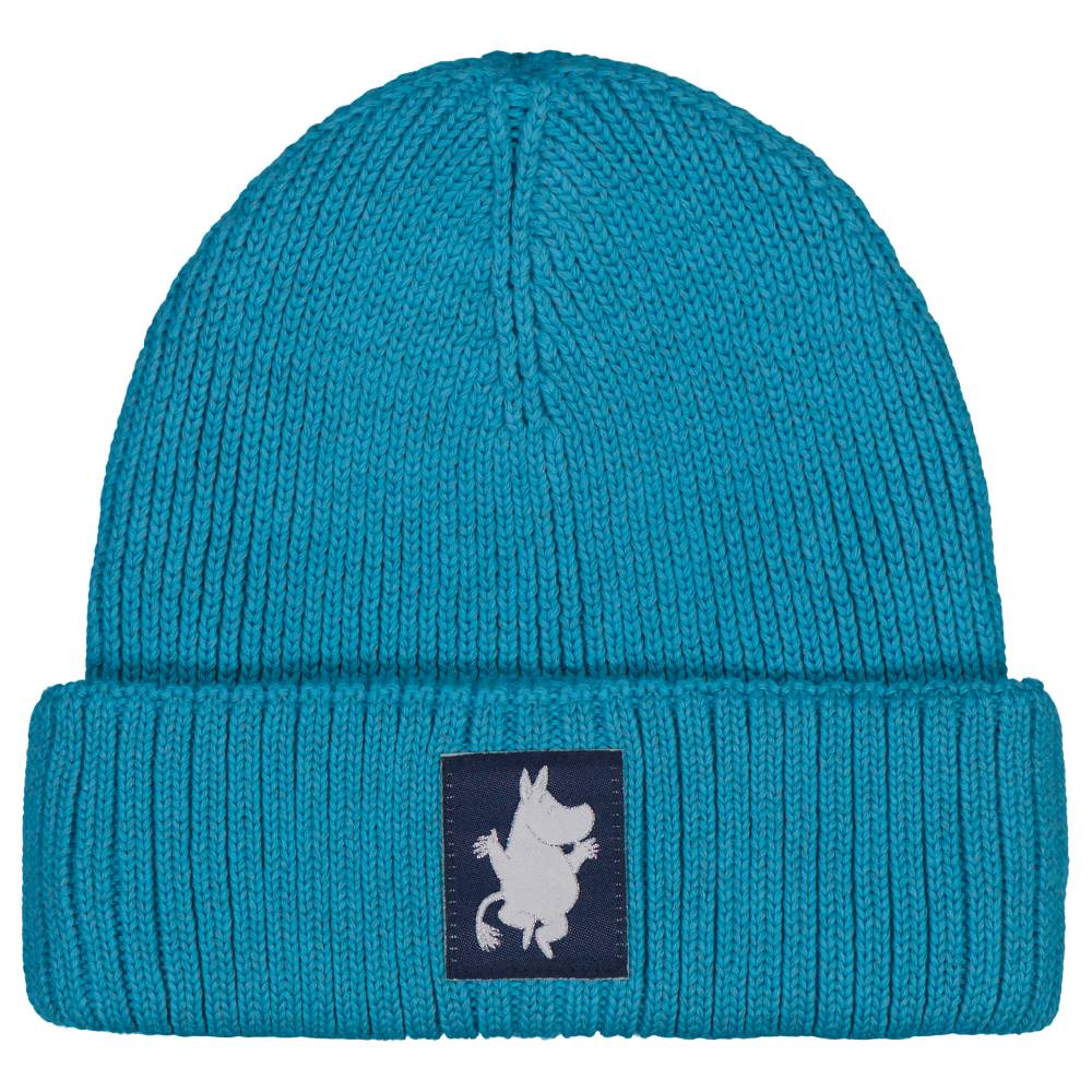Moomintroll Reflecting Beanie Turquoise - The Official Moomin Shop