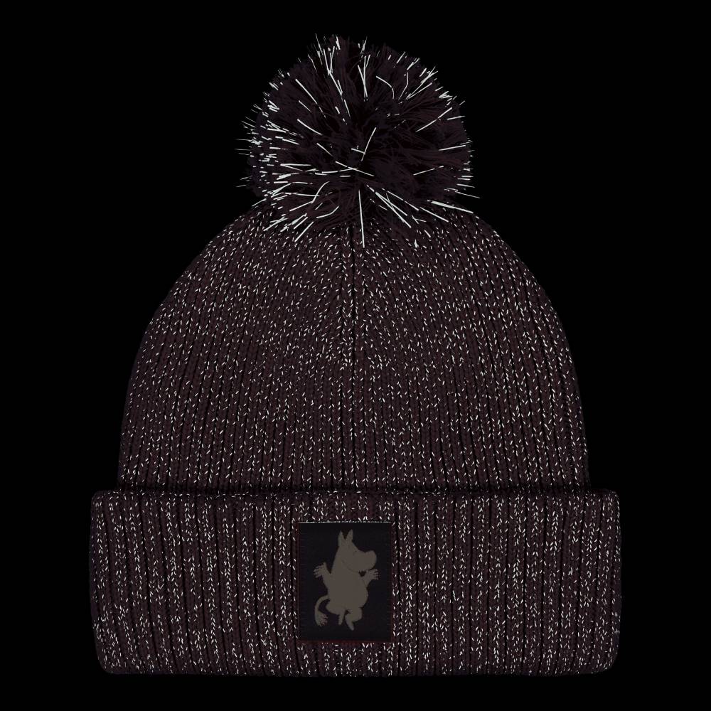 Moomintroll Reflecting Pompom Beanie Red - The Official Moomin Shop