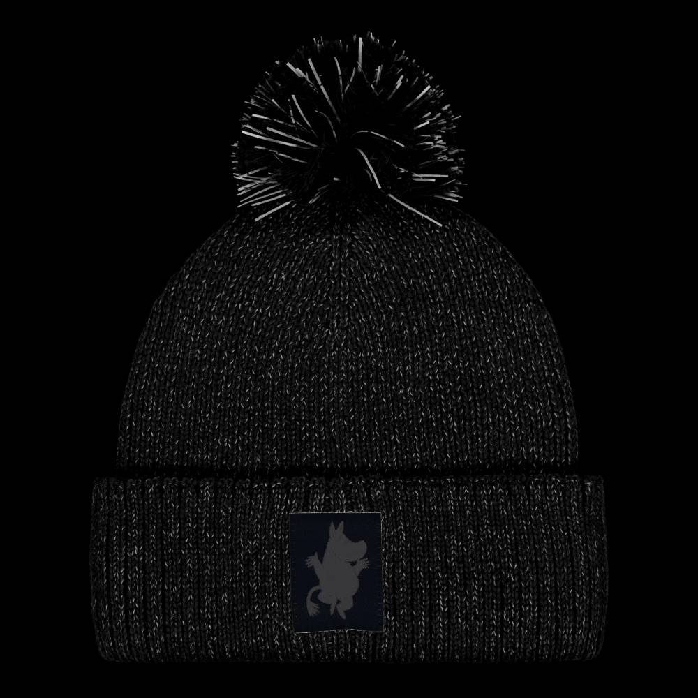 Moomintroll Reflecting Pompom Beanie Green - The Official Moomin Shop