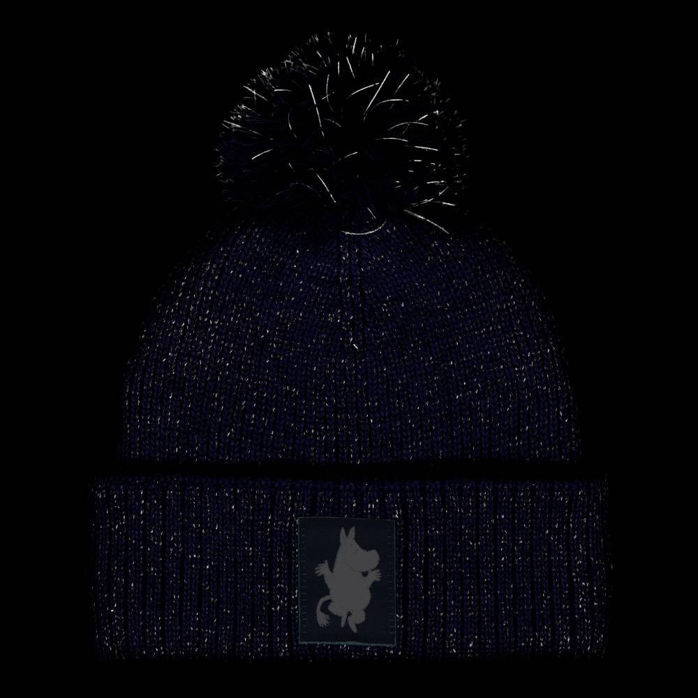 Moomintroll Reflecting Pompom Beanie Turquoise - The Official Moomin Shop