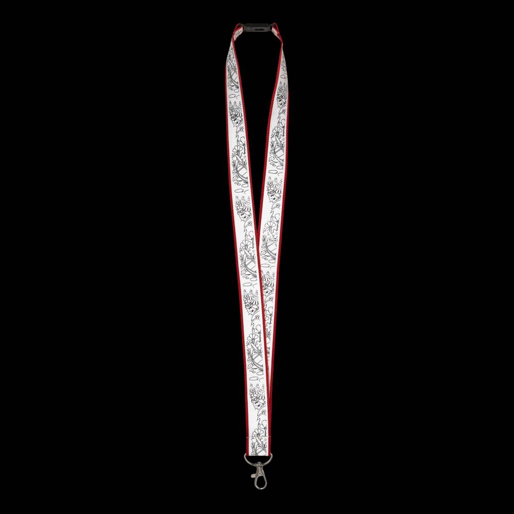Moomin Fishing Reflecting Keychain Necklace Red - The Official Moomin Shop