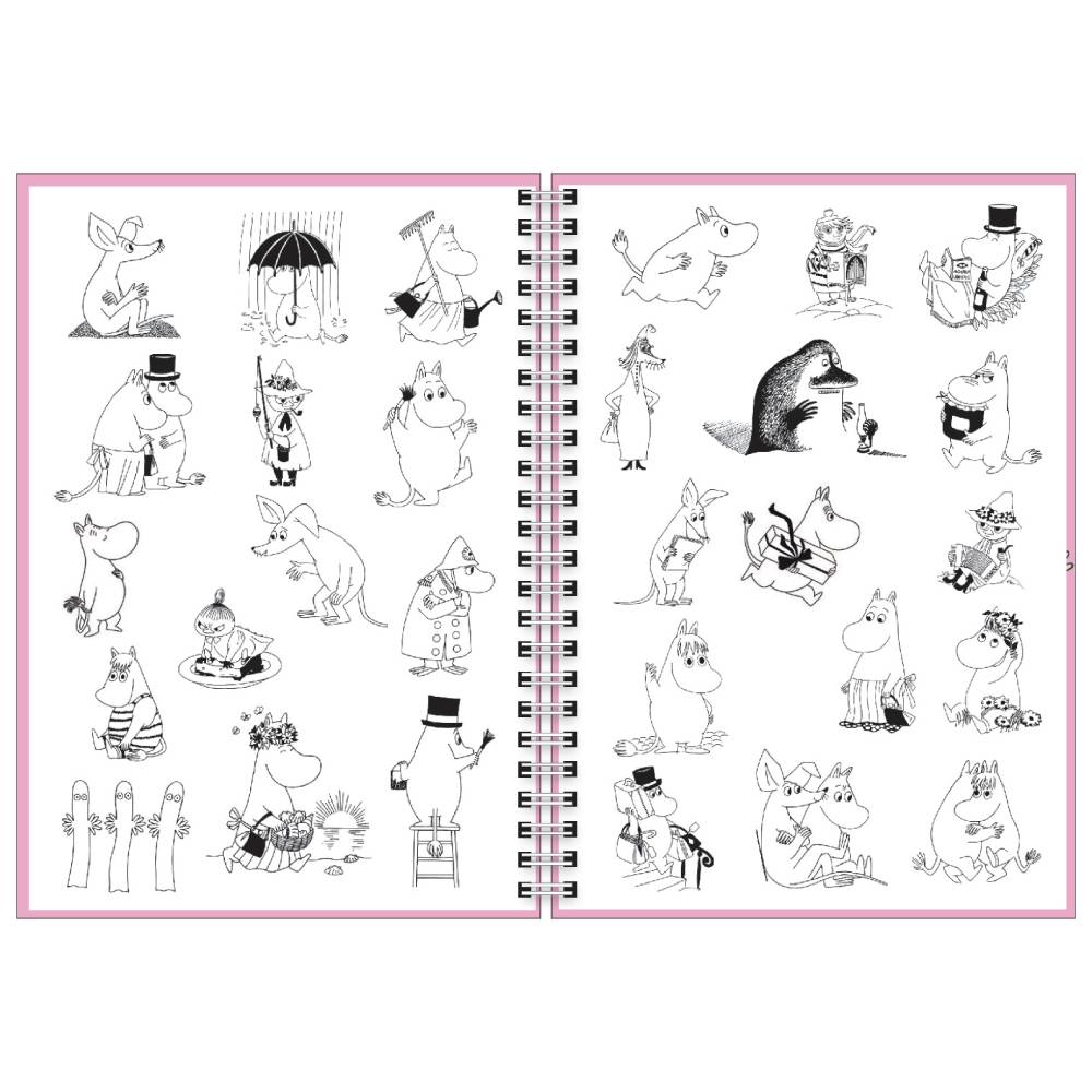 Little My Diary 2027 Pink A5 - The Official Moomin Shop