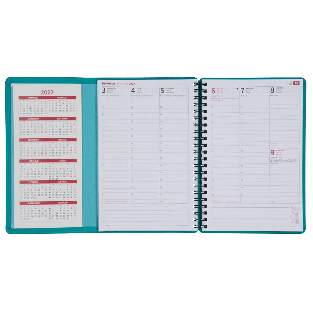 Snufkin Diary 2027 Turquoise Maxi