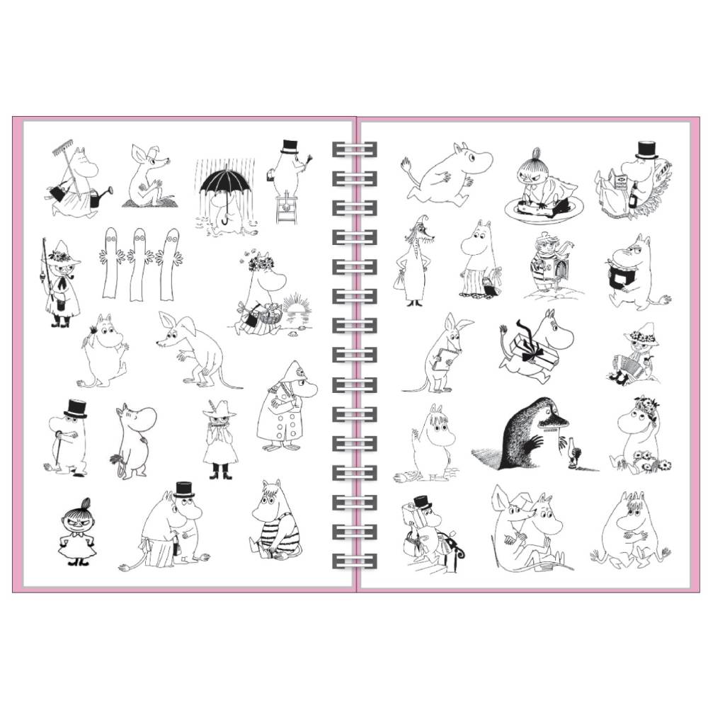 Moomin Love Diary 2027 Pink A6