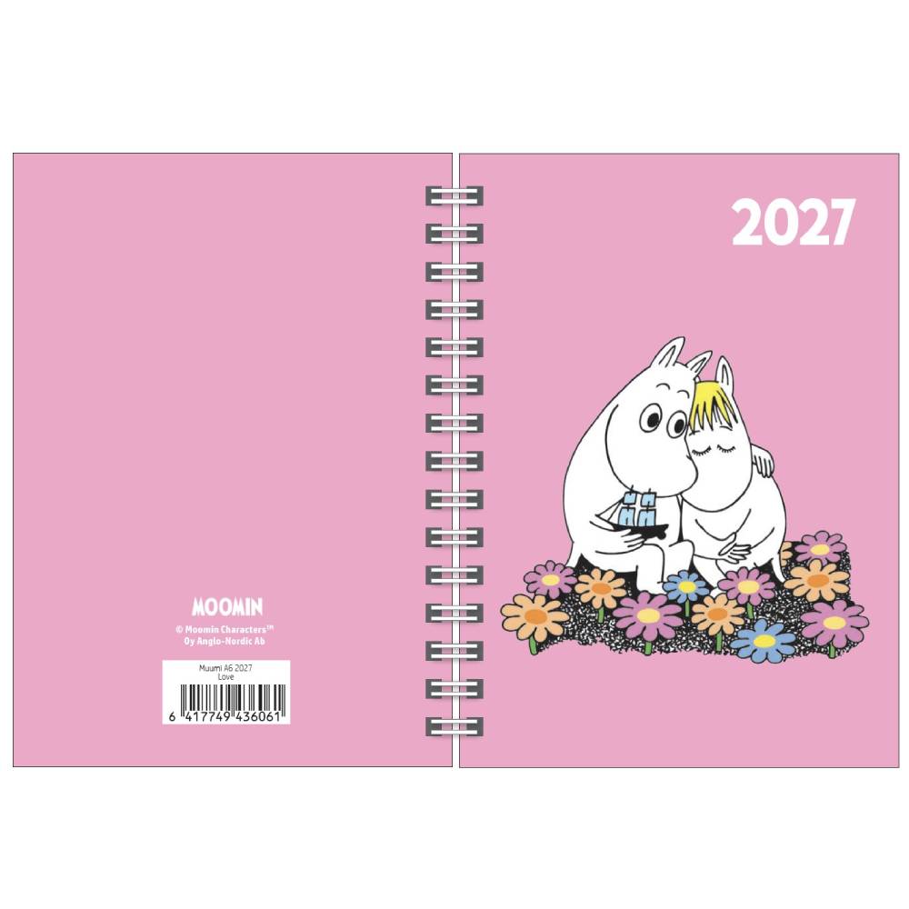 Moomin Love Diary 2027 Pink A6