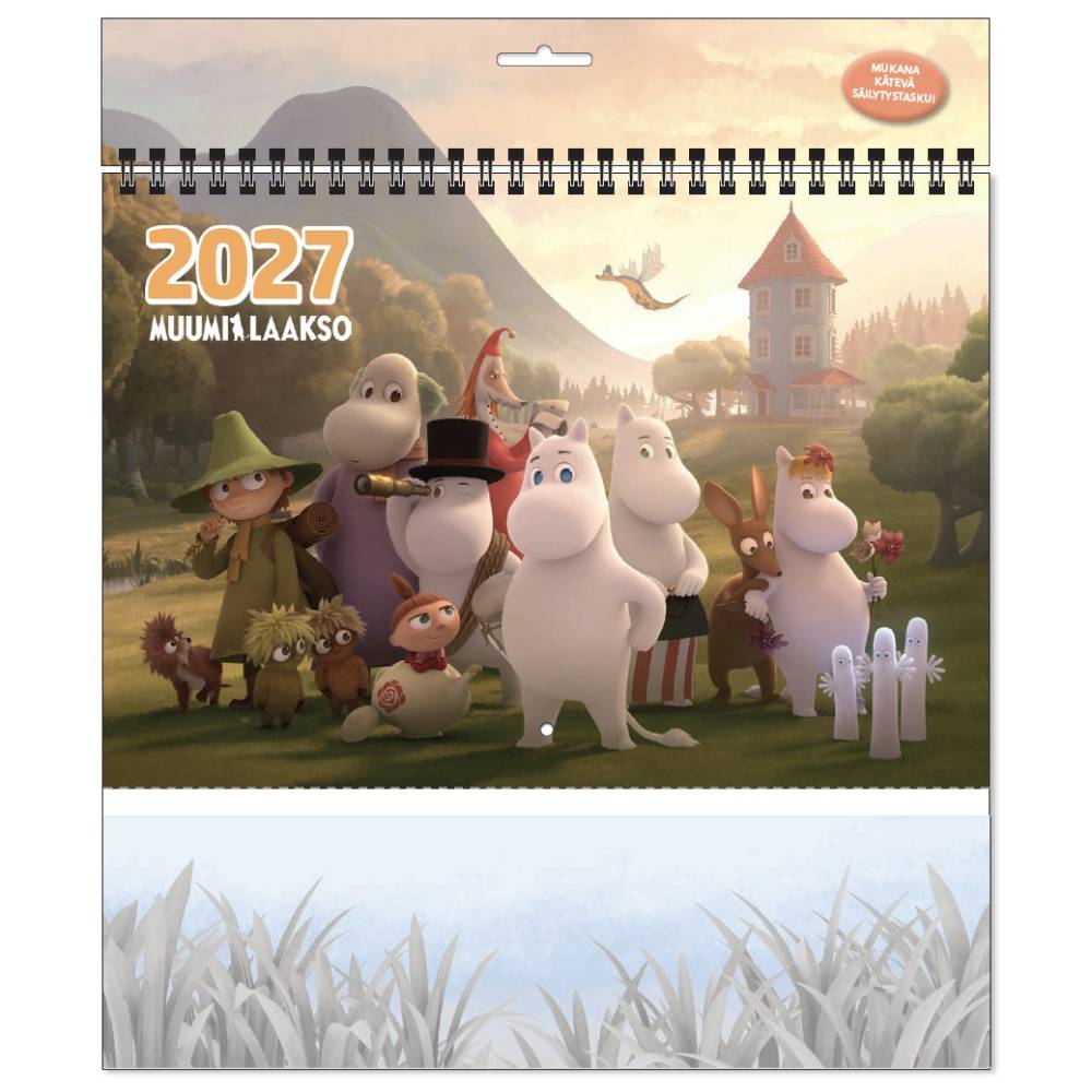 Moominvalley Wall Calendar 2027
