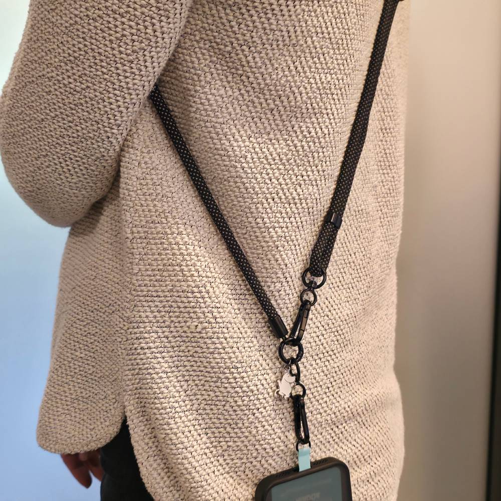 Moomintroll Reflecting Cross-body Phone Strap - The Official Moomin Shop