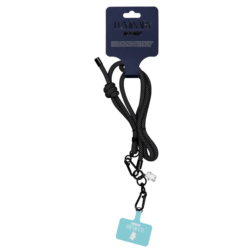 Moomintroll Reflecting Cross-body Phone Strap - The Official Moomin Shop