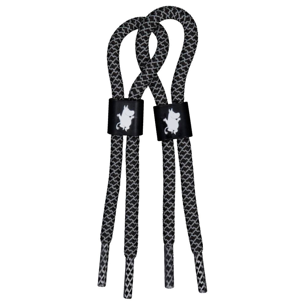 Moomintroll Reflecting Multiuse String 2pcs Black - The Official Moomin Shop