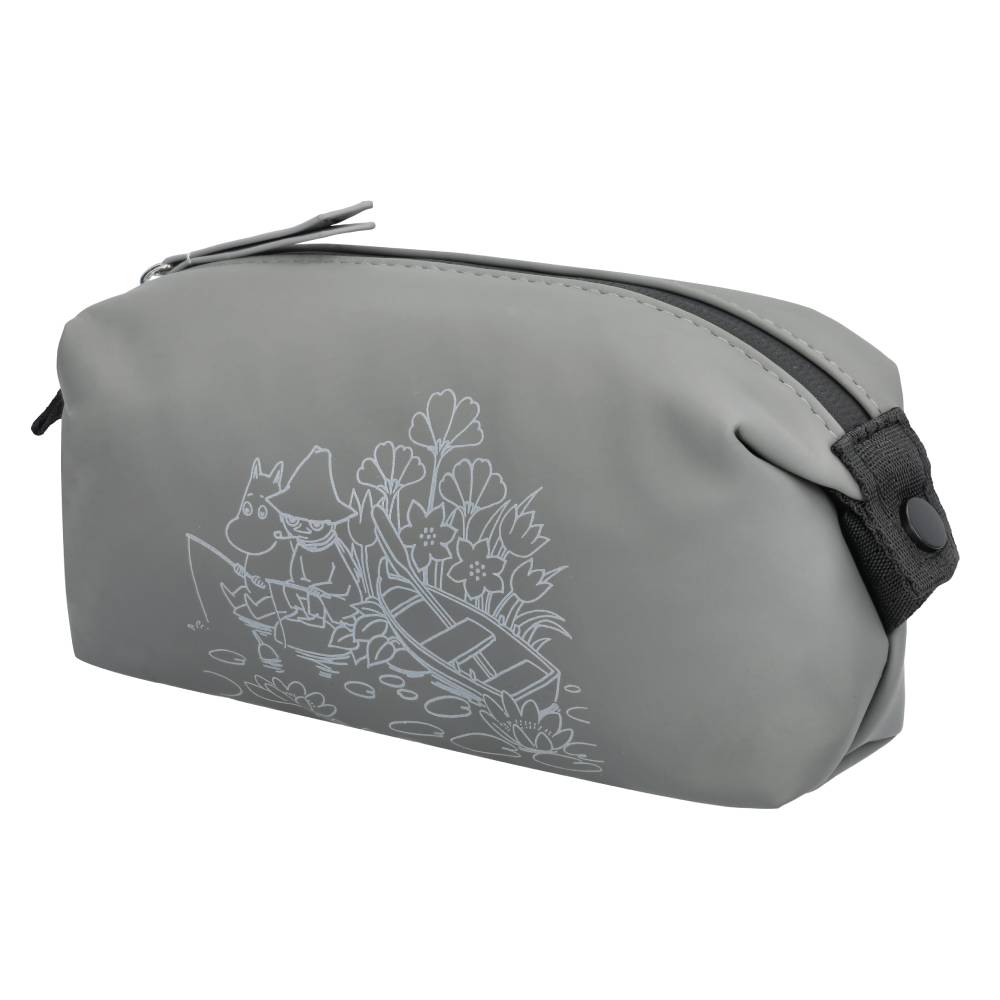 Moomin Fishing Reflecting Pouch Gray - The Official Moomin Shop