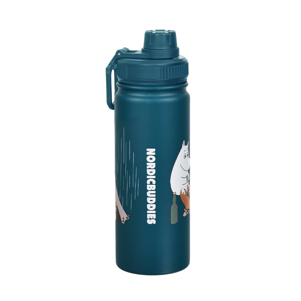 Moomintroll &amp; Snufkin Thermal Everyday Bottle - Nordicbuddies - The Official Moomin Shop