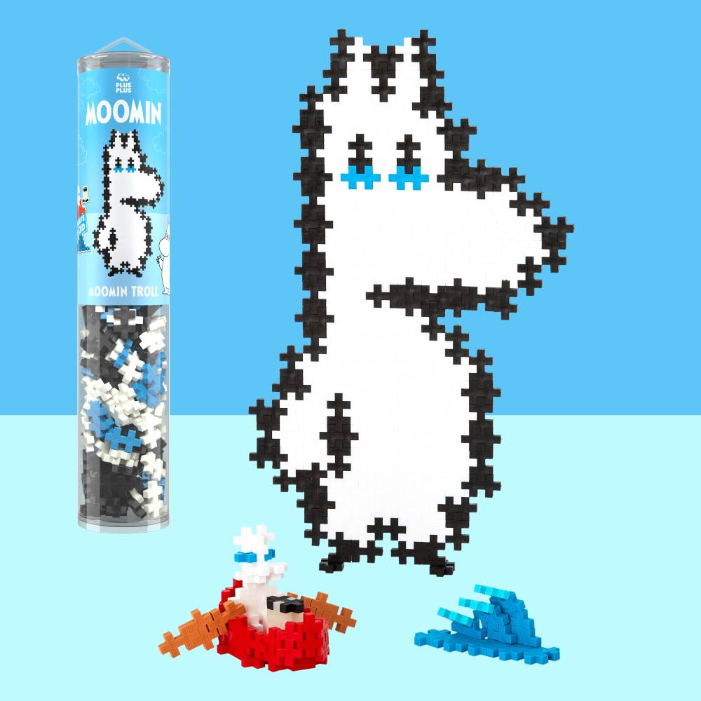 moomin Moomintroll Creative Toy Tube 275pcs - The Official Moomin Shop