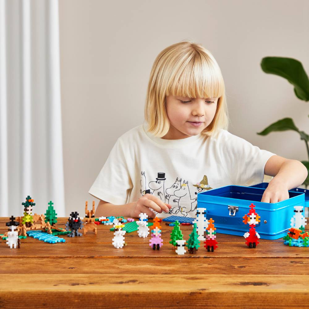 Moominvalley Creative Toy Tinbox Blue - The Official Moomin Shop