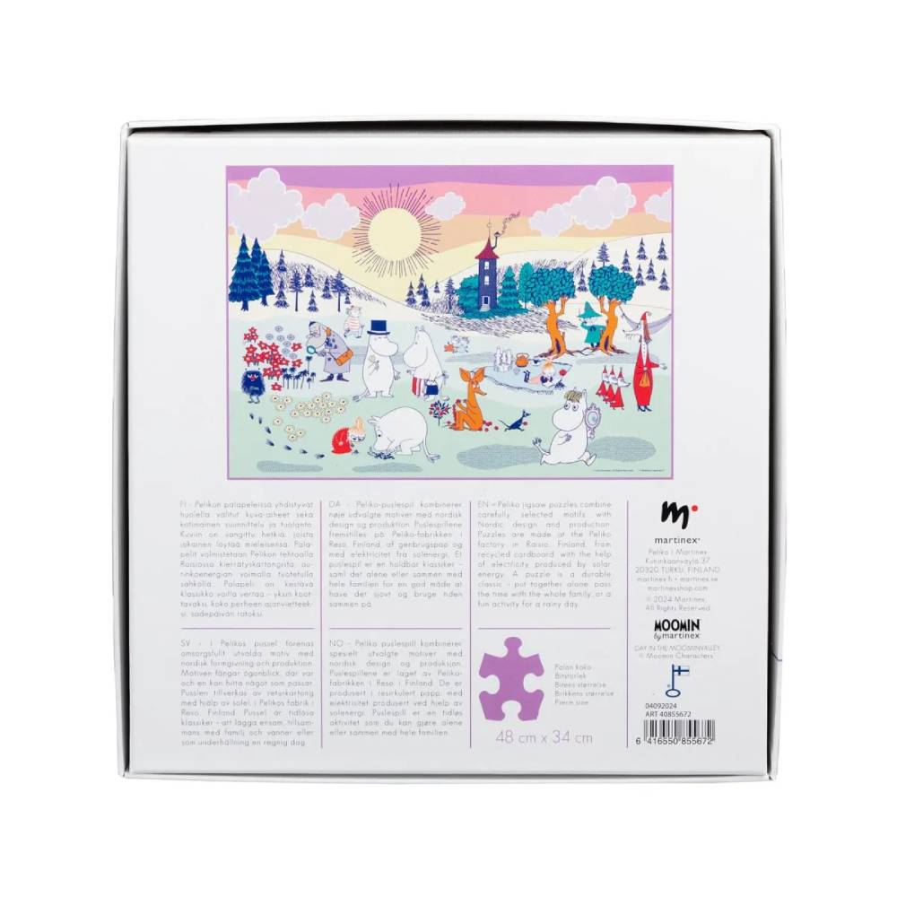 Moomin Day In The Moominvalley Puzzle 500-pcs – Martinex - The Official Moomin Shop