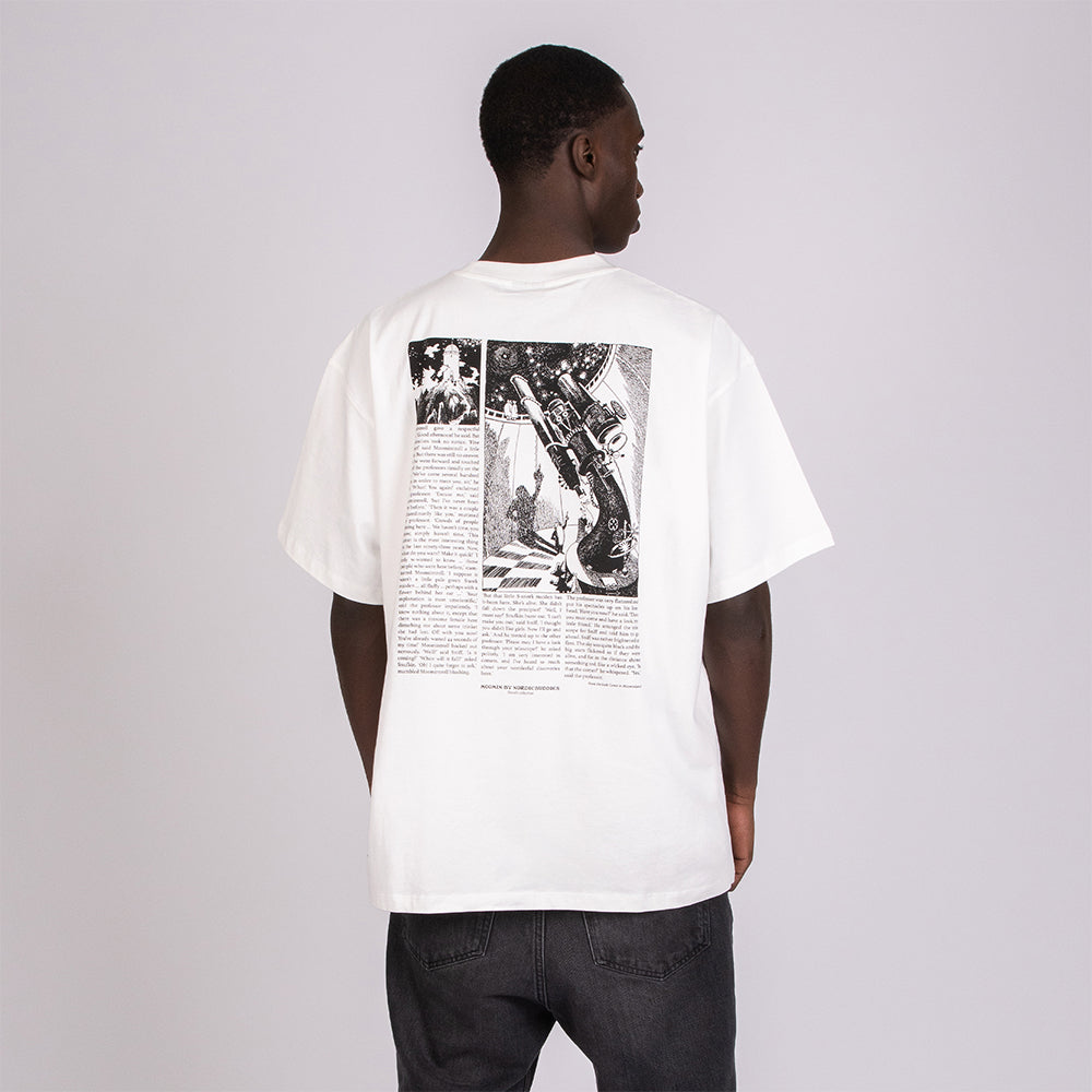 Moomin Comet Stilts T-shirt Unisex White - The Official Moomin Shop