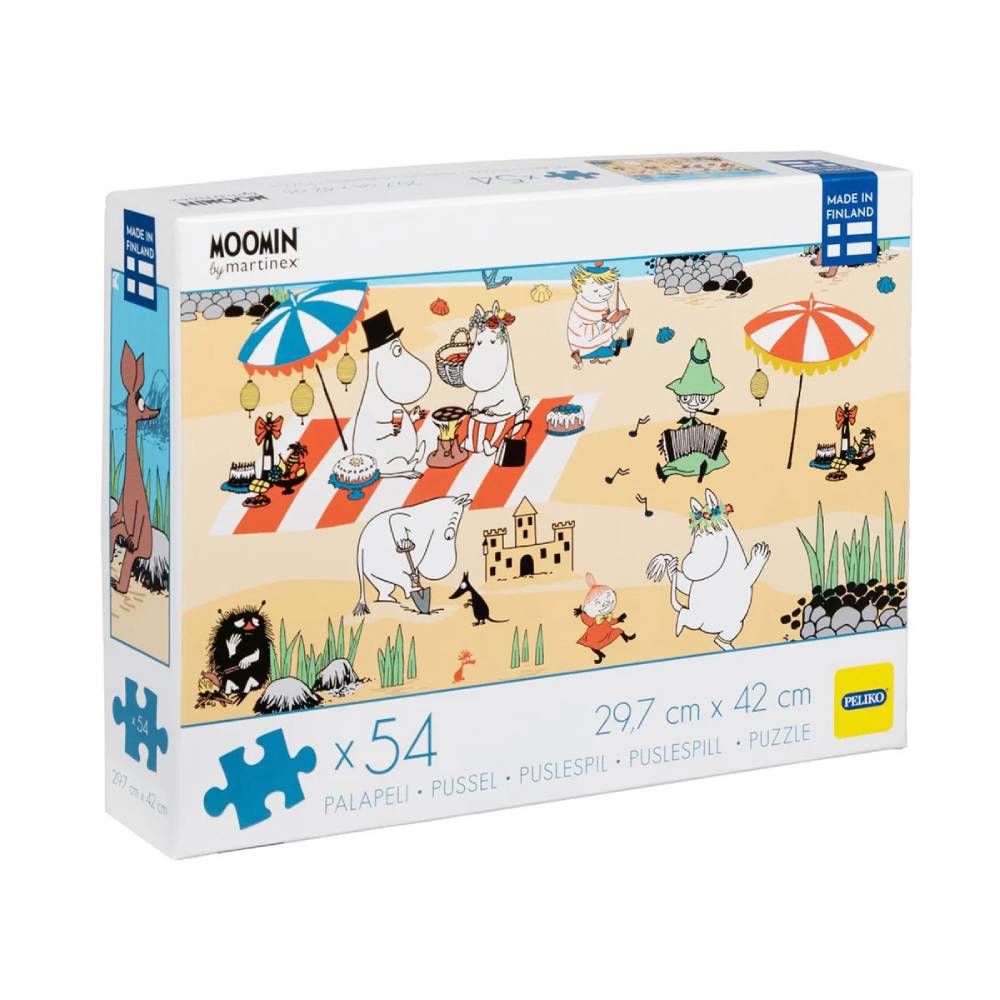 Moomin Beach Day Puzzle 54pcs - The Official Moomin Shop