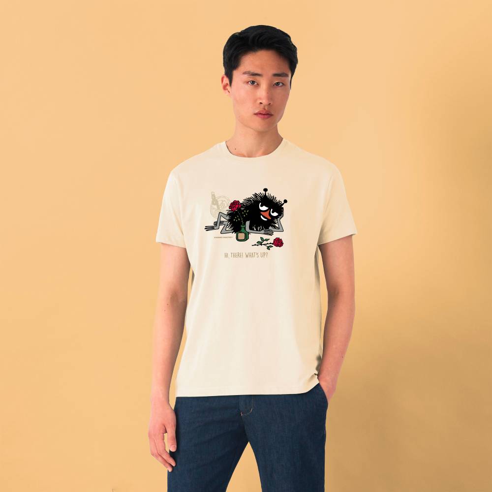Stinky What's Up T-shirt White - Mikebon - The Official Moomin Shop