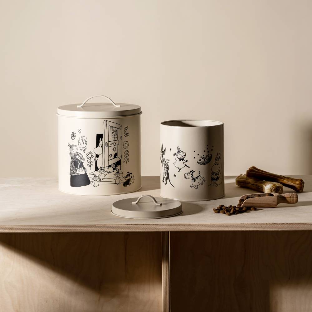 Moomin For Pets Food Bowl & Tin Jars Bundle