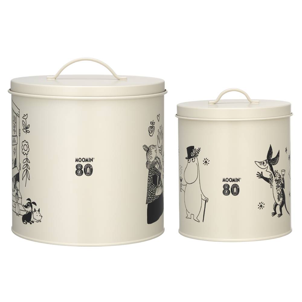 Moomin For Pets Food Bowl & Tin Jars Bundle
