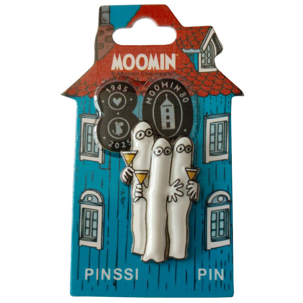 Hattifatteners Cocktail Pin Badge 3D - The Official Moomin Shop