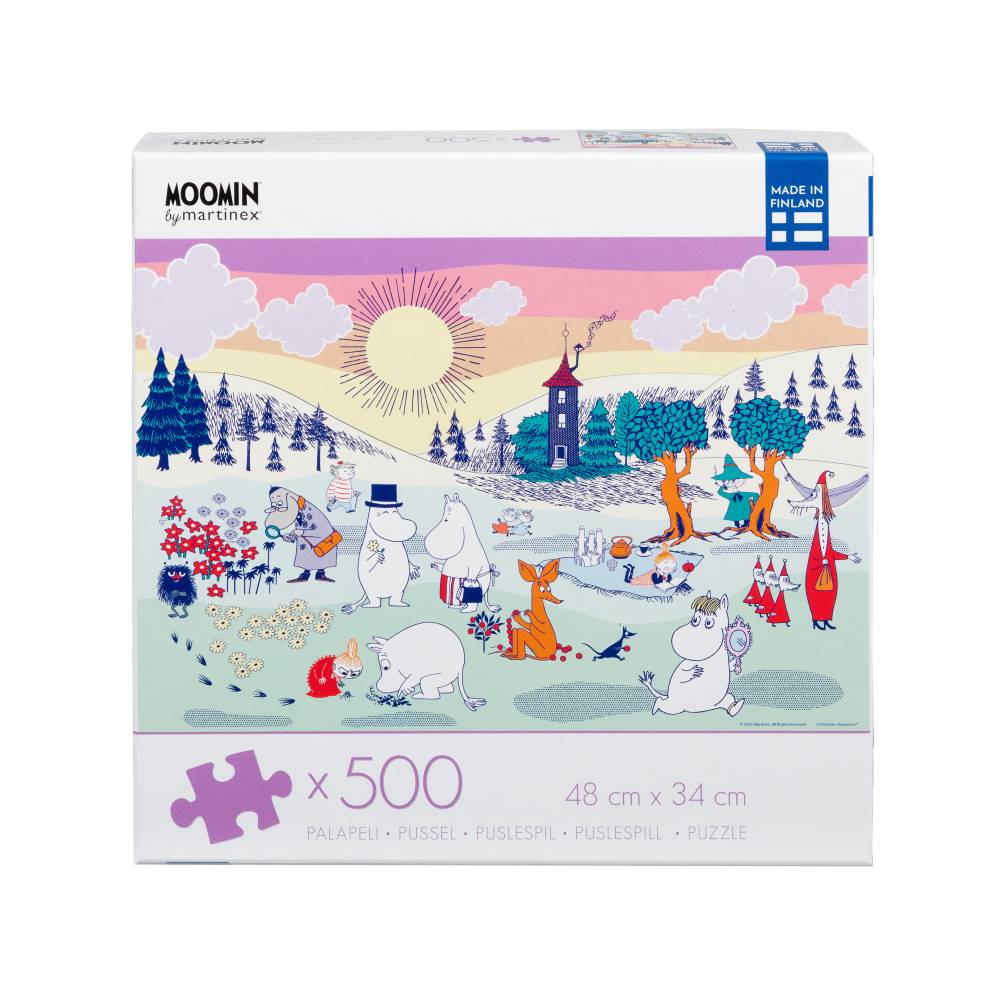 Moomin Day In The Moominvalley Puzzle 500-pcs – Martinex - The Official Moomin Shop
