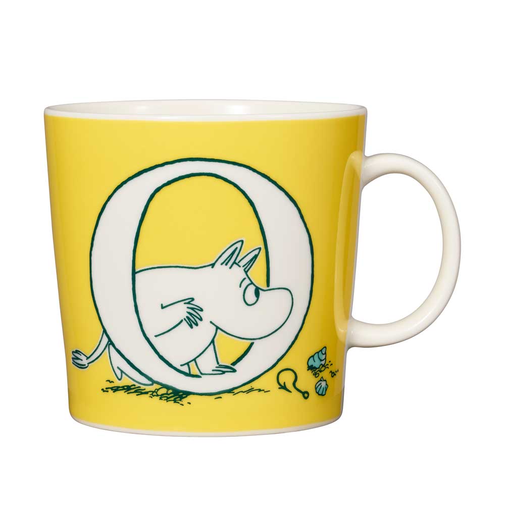 Moomin ABC Mug O 0,4L - Moomin Arabia - The Official Moomin Shop