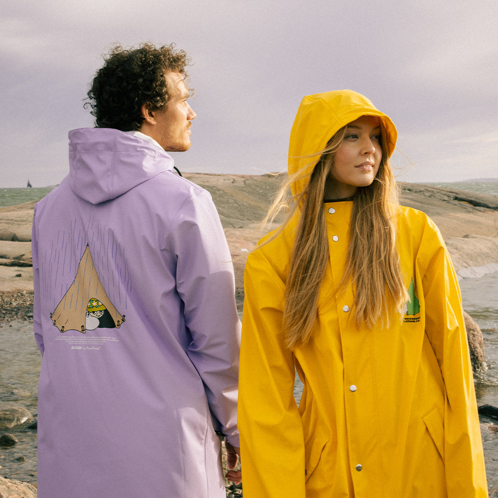 Moomintroll Rain Jacket Yellow - Nordicbuddies - The Official Moomin Shop