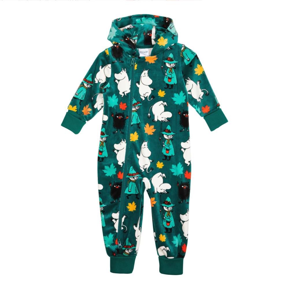 Moomin Briskly Jumpsuit Green - Martinex - The Official Moomin Shop
